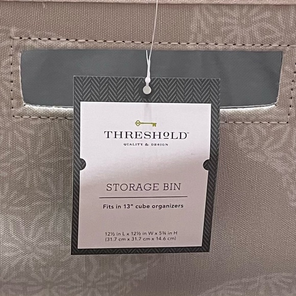 Threshold Storage & Organization Target Threshold Cream Floral